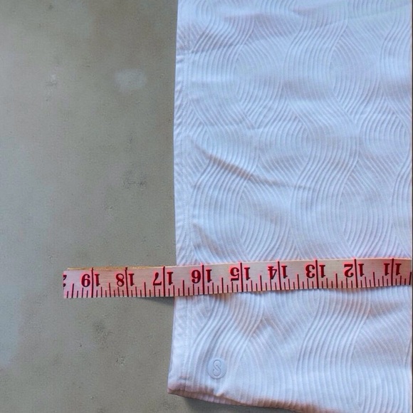 CALIA White Textured Crop Top – XL, NWT, Versatile Long Sleeve - Picture 6 of 8